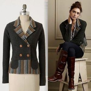 Anthropologie Sparrow In the Lines Cardigan